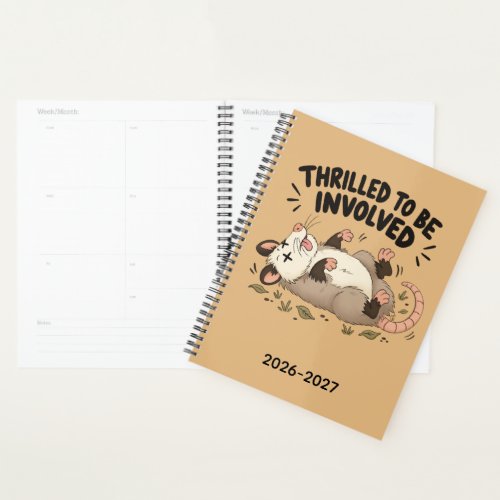 Thrilled to Be Involved - Planner