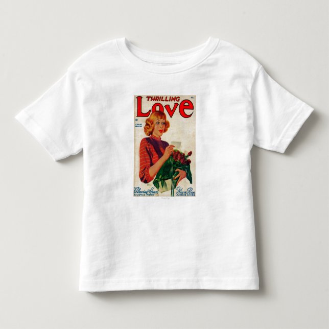 Thrilling Love Magazine Cover Toddler T-shirt (Front)