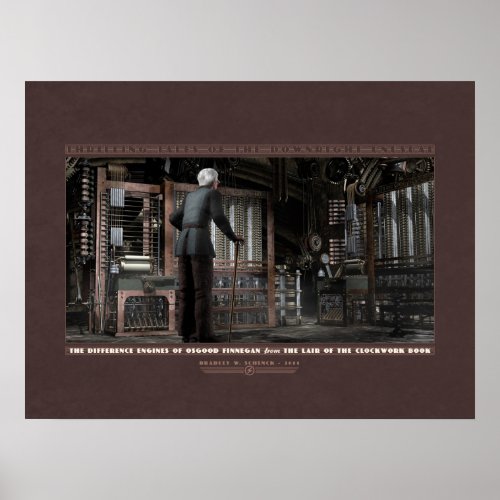Thrilling Tales The Difference Engines 24x18 Poster