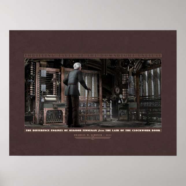 Thrilling Tales: The Difference Engines (24x18") Poster (Front)