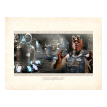 Thrilling Tales: Zeno's Machine Room (24x18") Poster