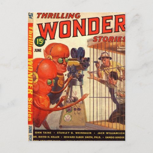 Thrilling Wonder Postcard