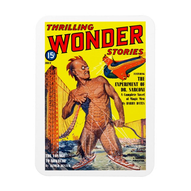 Thrilling Wonder Stories (July, 1940) Magnet (Vertical)