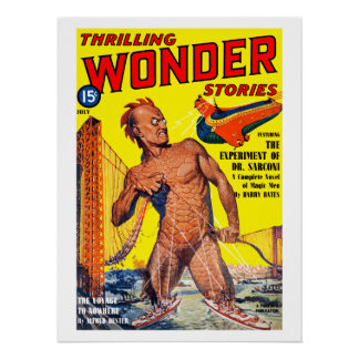 Thrilling Wonder Stories (July, 1940) Poster