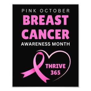 Thrive 365 Breast Cancer Awareness Month Photo Print