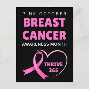 Thrive 365 Breast Cancer Awareness Month Postcard