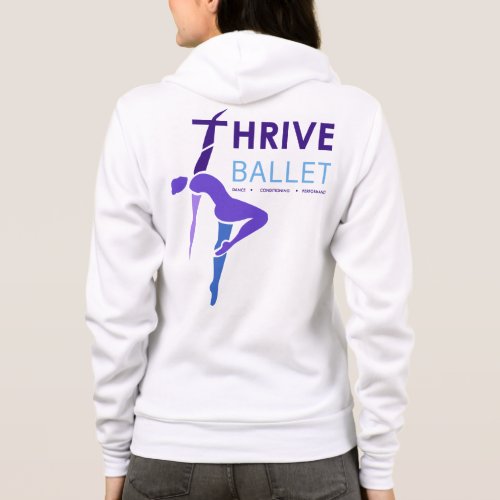 Thrive Ballet Zip up hoodie