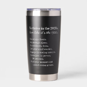 Thrive Be Present Mindfulness Insulated Tumbler
