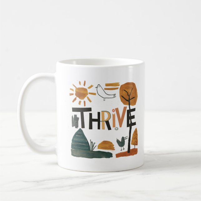 Thrive Coffee Mug (Left)