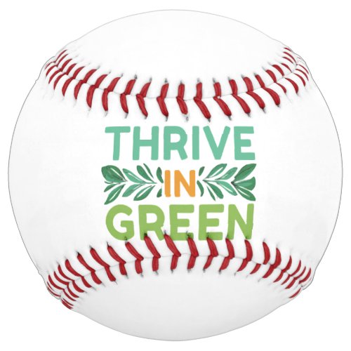 Thrive In Green Softball