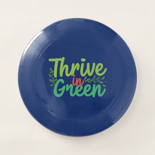 Thrive In Green Wham_O Frisbee