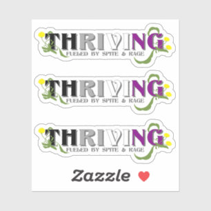 Thriving Ace Pride Sticker