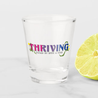 Thriving Bi Pride Shot Glass