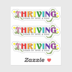 Thriving Rainbow Pride Sticker