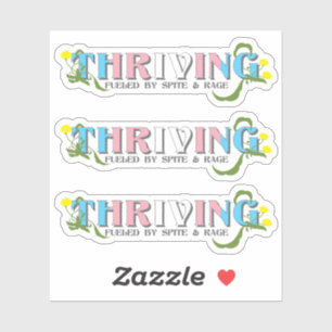 Thriving Trans Pride Sticker