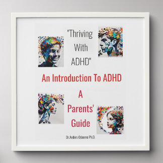 Thriving With ADHD*An Intro To ADHD A Parents Guid Peel And Stick Photo Tile