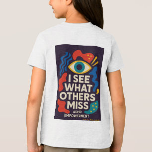 Thriving With ADHD * I See What Others Miss Tri-Blend Shirt