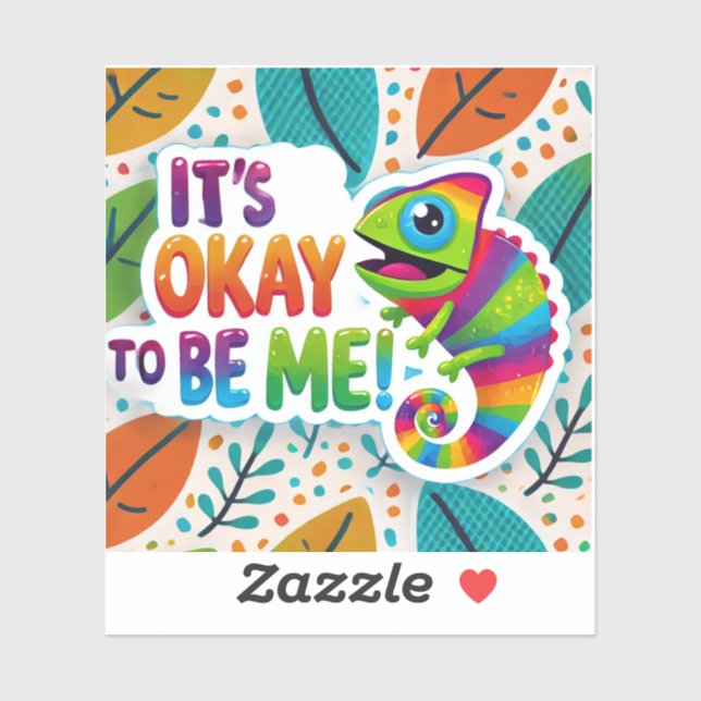 Thriving With ADHD* It's Ok To Me Me! Sticker (Sheet)