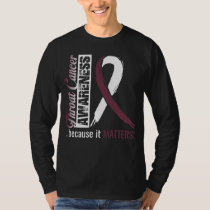 Throat Cancer Awareness T-Shirt Gift Idea