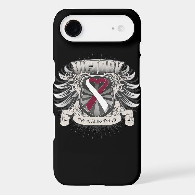 Throat Cancer Victory Case-Mate Samsung Galaxy Case (Back)