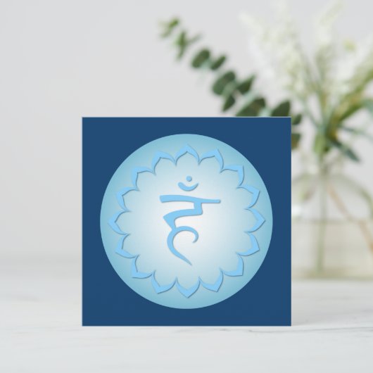 Throat Chakra - Light Blue (Standing Front)