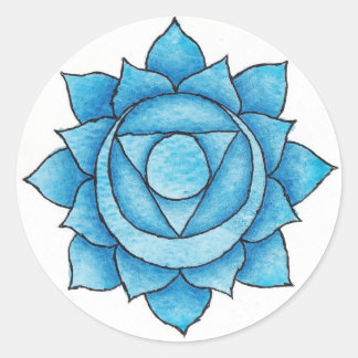 Throat Chakra Sticker