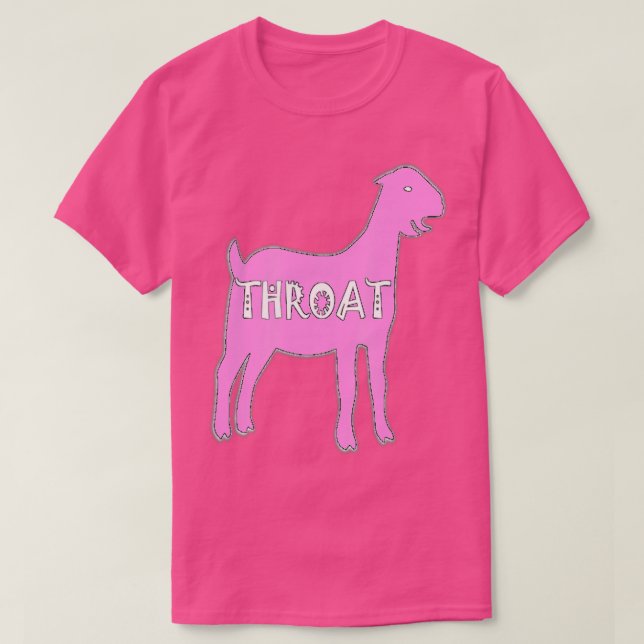 Throat Goat   1  T-Shirt (Design Front)