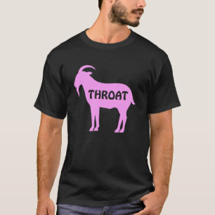 Throat Goat  Adult Humor Costume T-Shirt