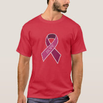 Throat, Neck Head Cancer Awareness Ribbon Shirt