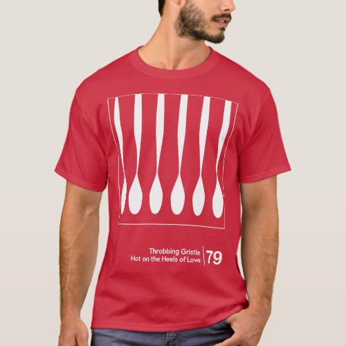 Throbbing Gristle Minimalist Style Graphic Design T_Shirt