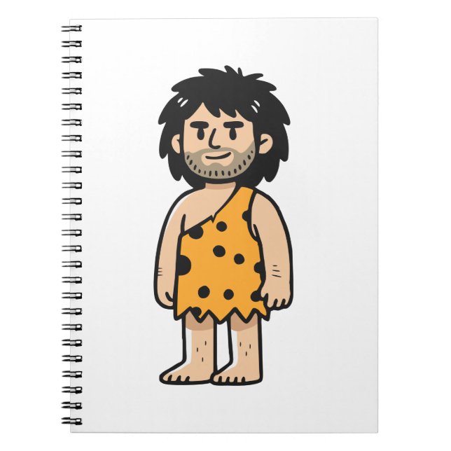 Throk Cave man Notebook (Front)