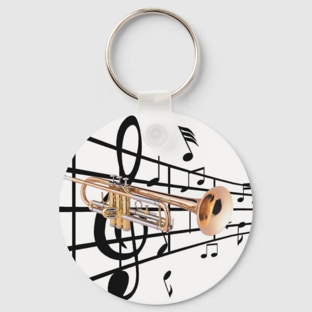 Thrompete key keychain (Front)