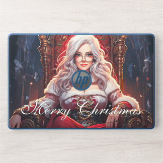 Throne Diva – Santa's Hottest Sister HP Laptop Skin