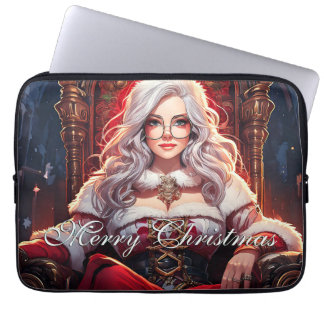 Throne Diva – Santa's Hottest Sister Laptop Sleeve