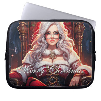 Throne Diva – Santa's Hottest Sister Laptop Sleeve