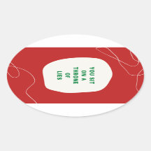 Throne of Lies Sticker Sheet