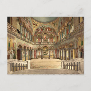 Throne Room, Neuschwanstein Castle, Germany Postcard