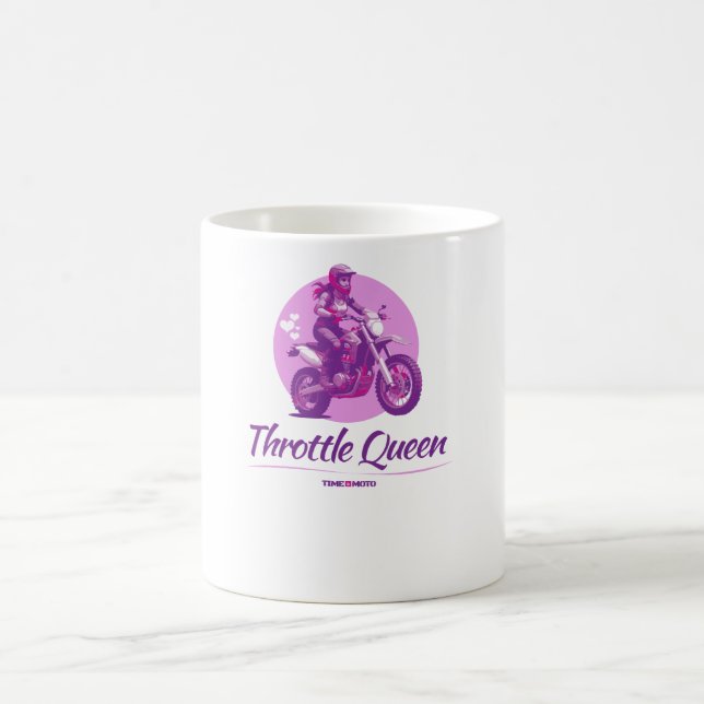 Throttle Queen Coffee Mug (Center)