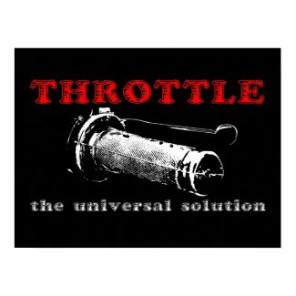 Throttle Solution Dirt Bike Motocross Poster print