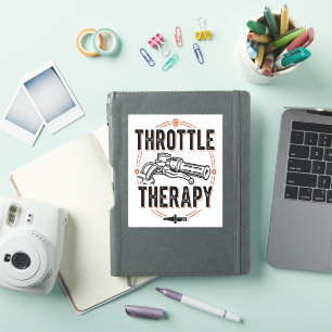 Throttle Therapy Motorcycle Grip.jpg Sticker