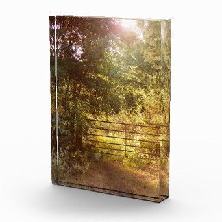 Through a Country Gate Photo Block