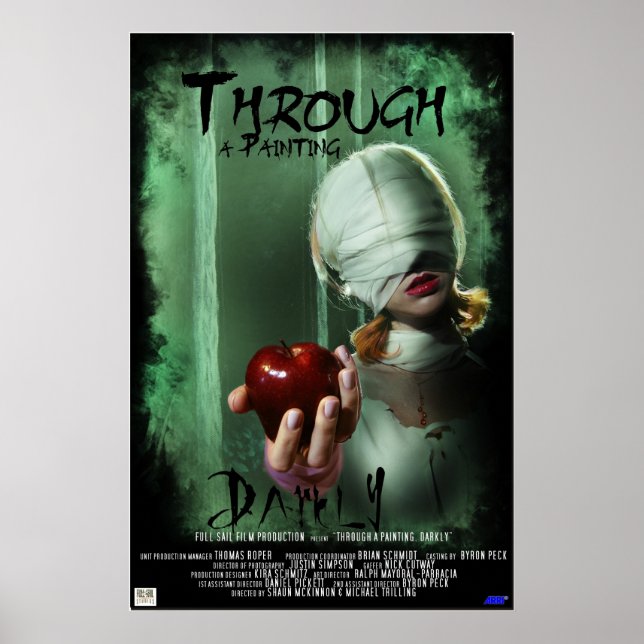 Through a Painting Darkly Poster (Front)