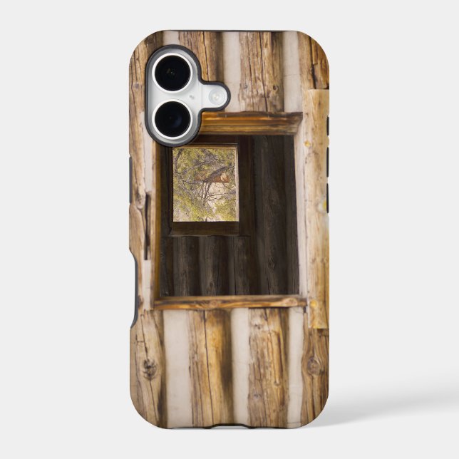Through and Through Cabin Window Iphone Case (Back)