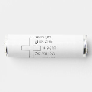 Through Christ Breath Saver Wedding Favor