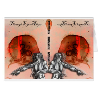 "Through Eyes Abyss" Merch Cards
