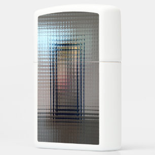 Through glass doors zippo lighter