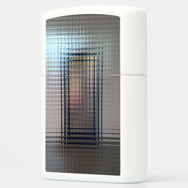 Through glass doors zippo lighter