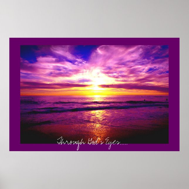 Through God's Eyes Poster (Front)