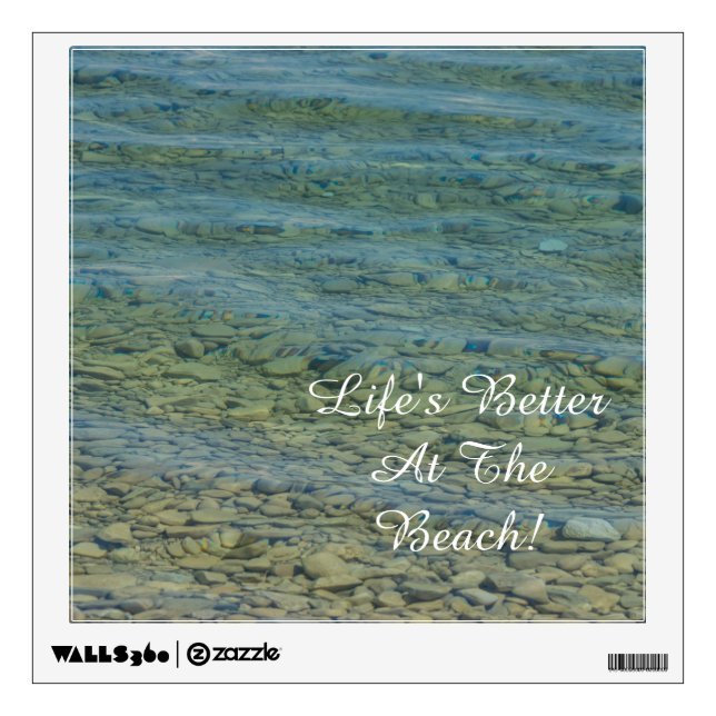 Through Lake Huron Wall Decal (Front)