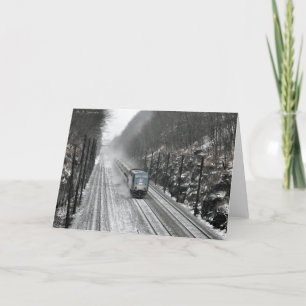 Through the Cut Holiday Card